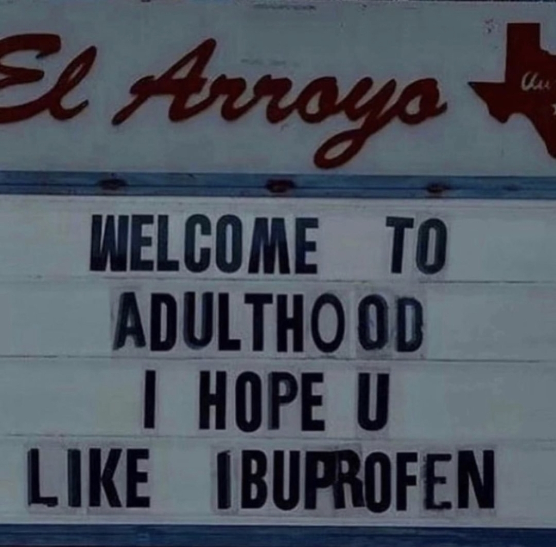 Adulthood-Ibuprofen