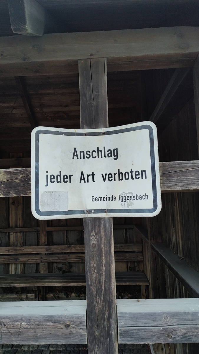 Anschlag-jeder-Art-verboten