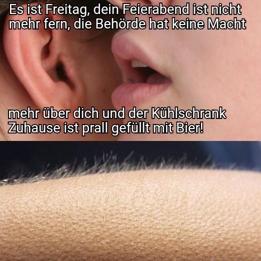 Freitag-Feierabend