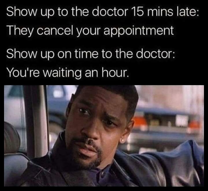 Show-up-to-the-Doctor-late