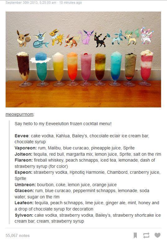 Pokemon-Cocktails