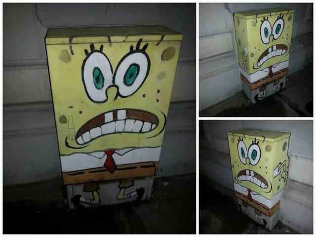 Spongebob-Stromkasten