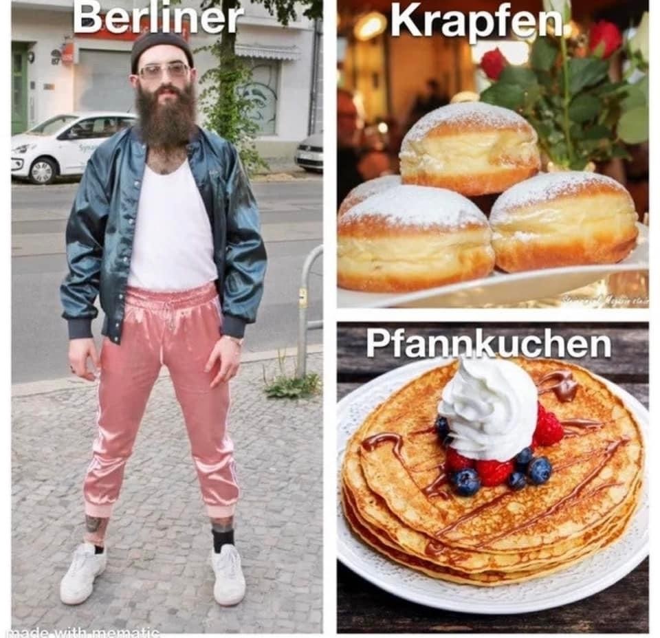 Berliner-Krapfen-Unterschied