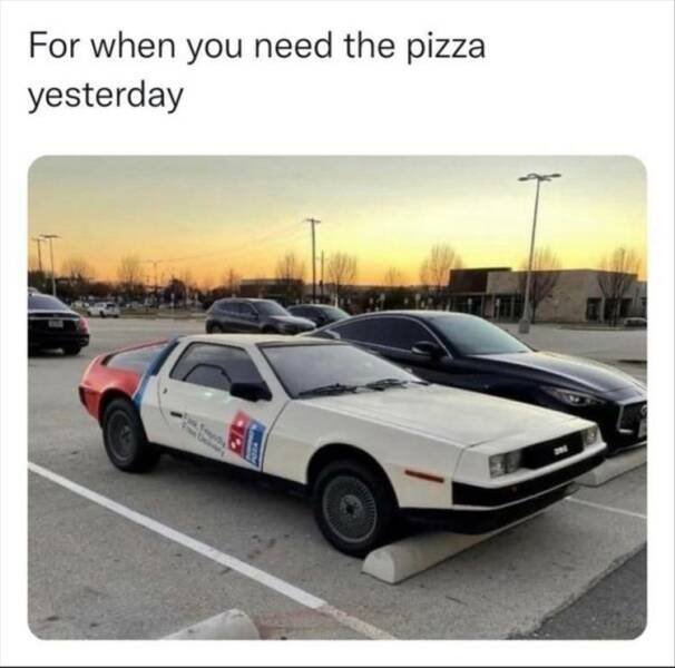 Pizza-yesterday