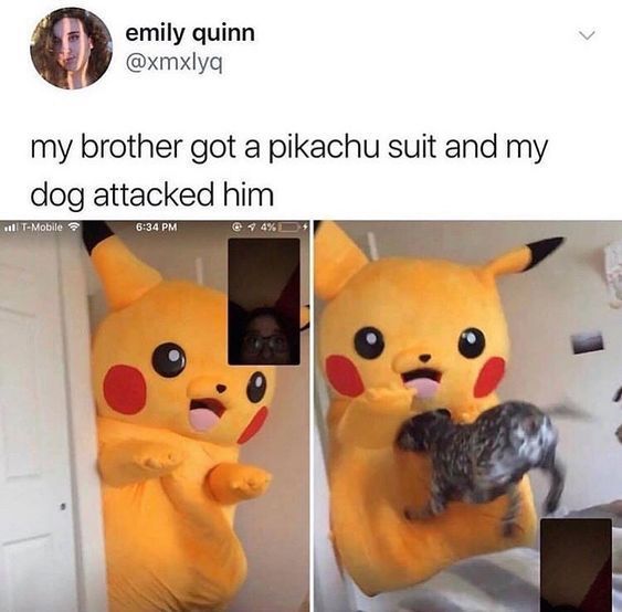 Pikachu-Kostuem