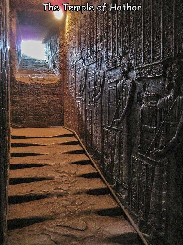 Hathor-Tempel-Treppe