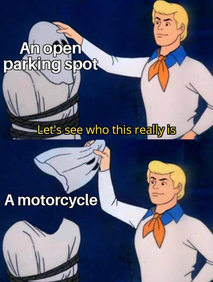 Motorrad-belegt-den-Parkplatz-Meme