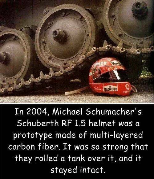 Michael-Schumacher-Helm-Panzer