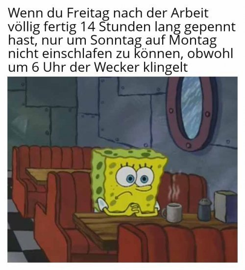 Spongebob-Meme-Schlafen